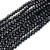 Black 8x5mm Crystal Rondelles