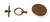10 Antique Bronze 12mm Round Toggle Clasps 10 Antique Bronze 12mm Round Toggle Clasps