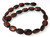 6 - 13x18mm Puff Oval Semiprecious Gemstone Beads - Red Tiger Eye