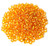 CLOSEOUT - 1oz of Matsuno Size 6 Orange SL Square Hole Seed Beads