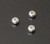 Silver-Plated 4.x 2.4mm Disc Shaped Metal Spacer Beads