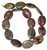 Dragon Blood Jasper 18x25mm Puff Oval Semiprecious Gemstone Beads