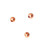 25 Copper 4mm Smooth Rounds 25 Copper 4mm Smooth Rounds