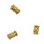 Antique Gold-Plated 9x5mm Decorative Tube Metal Beads Antique Gold-Plated 9x5mm Decorative Tube Metal Beads