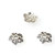 50 3x11mm Antique SP Multi-Leaf Bead Caps 50 3x11mm Antique SP Multi-Leaf Bead Caps