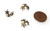 50 Antique Bronze - 6x13mm 3-Branch Bead Caps 50 Antique Bronze - 6x13mm 3-Branch Bead Caps