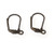 10 pairs of Antique Bronze 9x18mm Leverback Earrings