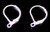 Silver-Plated 11x15mm Leverback Earrings