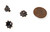 25 Antique Copper - 6x10mm Decorative Bead Caps 25 Antique Copper - 6x10mm Decorative Bead Caps