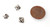 25 Antique Silver-Plated 8mm Decorative Bicone Metal Beads 25 Antique Silver-Plated 8mm Decorative Bicone Metal Beads