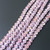 Pink AB 6x4mm Glass Crystal Rondelles