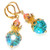 Ocean Sunrise Earrings Beaded Jewelry Making Kit