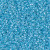 DB0057 Aqua Lined Crystal AB Size 11 Miyuki Delica Seed Beads