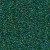 Miyuki - #15 Rocailles - GREEN COLOR-LINED BLUE