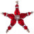 Red Star Ornament Beaded Jewelry Making Kit Red Star Ornament Beaded Jewelry Making Kit