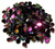 Czech Pip Beads - Jet Vitrail