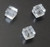 Swarovski Brand 6mm Cubes - Crystal