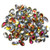 4x6mm Czech Glass Tulip Petal Beads - Crystal Marea