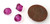 6 Swarovski 8mm Bicones - Fuchsia