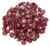 Czech Glass 7x5mm Flower Cup Beads - Crystal Magic Wine