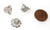 5 Antique Silver 15x10mm Decorative Cone Bead Caps 5 Antique Silver 15x10mm Decorative Cone Bead Caps