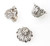 Antique Silver 15x10mm Decorative Cone Bead Caps Antique Silver 15x10mm Decorative Cone Bead Caps