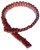Czech Glass 2-Hole 3x6mm Brick Beads - Siam Ruby Bronze Vega