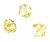 Swarovski Brand 8mm Bicones - Jonquil AB