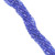 3x2mm Glass Crystal Rondelle Beads - Royal Blue