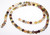 4mm Round Semiprecious Gemstone Beads - Yellow Matrix Jasper