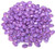 MiniDuo Czech Glass Beads - Luster Opaque Amethyst