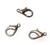 10 Antique Silver-Plated Lobster Clasps - 15x8mm