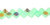 40 Czech Glass Silky 2-Hole 6mm Beads - Green Opaque AB