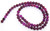 6mm Round Semiprecious Gemstone Beads - Purple Crazy Lace Agate