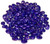 Superduo Beads - Nebula Royal Blue