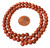 1 Strand of 6mm Round Semiprecious Gemstone Beads - Goldstone