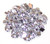 DiamonDuo 2-Hole Czech Glass 5x8mm Beads - Aluminum