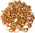 DiamonDuo 2-Hole Czech Glass 5x8mm Beads - Brass Gold
