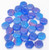 Czech Glass 6mm Honeycomb Hex 2-Hole Beads - Hodge Podge Blue