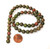 1 Strand of 8mm Round Semiprecious Gemstone Beads - Unakite
