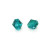 Preciosa 6mm Bicones - Blue Zircon Preciosa 6mm Bicones - Blue Zircon