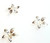 50 Silver-Plated 4x14mm 5-Leaf Bead Caps 50 Silver-Plated 4x14mm 5-Leaf Bead Caps