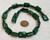 6 - 12x16mm Puff Rectangle Semiprecious Gemstone Beads - Malachite