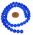 1 Strand of 8mm Round Semiprecious Gemstone Beads - Blue Agate
