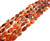 6 - 13x18mm Puff Oval Semiprecious Gemstone Beads - Fire Agate
