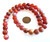 1 Strand of Fire Agate 10mm Round Semiprecious Gemstone Beads 1 Strand of Fire Agate 10mm Round Semiprecious Gemstone Beads