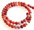 6mm Round Semiprecious Gemstone Beads - Fire Agate 6mm Round Semiprecious Gemstone Beads - Fire Agate