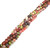 1 Strand of 6mm Round Semiprecious Gemstone Beads - Red Plum Blossom Jasper