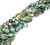 African Turquoise Semiprecious Gemstone Beads - 9 Strand Set