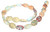 1 Strand of 13x18mm Puff Oval Semiprecious Gemstone Beads - Aqua Terra Jasper